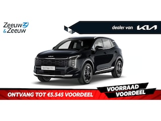 Kia Sportage 1.6 T-GDi Hybrid DynamicLine FACELIFT NU TE BESTELLEN | 1510KG TREKGEWICHT | Stuurwiel en Stoelverwarming voor en achter | Privacy glass | Draadloze oplader voor smartphone