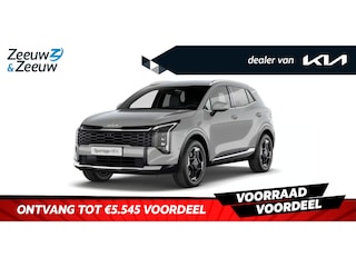 Kia Sportage 1.6 T-GDi Hybrid DynamicLine FACELIFT NU TE BESTELLEN | 1510KG TREKGEWICHT | Stuurwiel en Stoelverwarming voor en achter | Privacy glass | Draadloze oplader voor smartphone