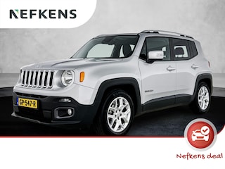 Jeep Renegade 1.4 Limited 140pk | 1ste Eigenaar | Trekhaak | Navigatie | Climate Control | Cruise Control | Camera | Leder | 17"LMV |