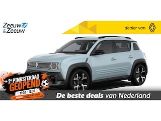 Renault 4 Techno comfort range | Profiteer nu van €2500,- Zeeuw & Zeeuw voorraadkorting | NU met GRATIS 5 jaar fabrieksgarantie | 409KM Actieradius | 165km laden in slechts 15 minuten | Nu in de showroom |