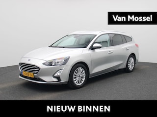 Ford Focus Wagon 1.0 EcoBoost Hybrid Titanium X Business Winterpack | Trekhaak | Cruise | DAB | Navigatie | elek. achterklep | LMV