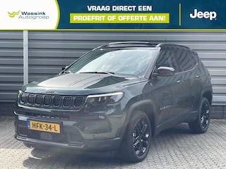 Jeep Compass 1.5 e-Hybrid 130pk Aut North Star I Navigatie | Schuif kanteldak | Lederen interieur | Luxe uitrusting |