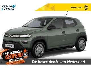 Dacia Spring Essential 70 vanaf nu te bestellen | inclusief gratis 7 jaar garantie tot 140.000km | financier tegen slechts 0,99% rente