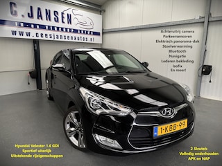 Hyundai Veloster 1.6 GDI i-Catcher Prachtige auto! | Achteruitrijcamera | Audio installatie premium | Bluetooth telefoonvoorbereiding