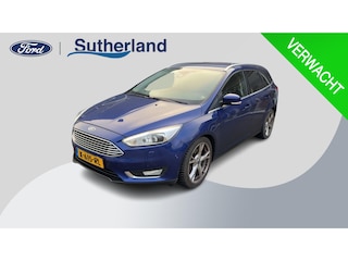 Ford Focus Wagon 1.5 Ecoboost Titanium 150pk Trekhaak | Xenon Koplampen | Stoelverwarming | Cruise control | 18 inch velgen | 1.500kg trekgewicht