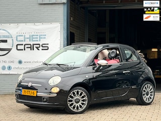 Fiat 500 0.9|NAP|CABRIO|LEER|PDC|AIRCO|1EIGENAAR|BTW AUTO!