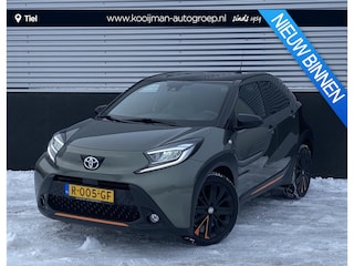 Toyota Aygo 1.0 VVT-i MT Limited Navigatie Apple CarPlay/Android Auto, achteruitrij camera, parkeersensoren, adaptieve cruise control, keyless, draadloze telefoonlader, NL Auto!