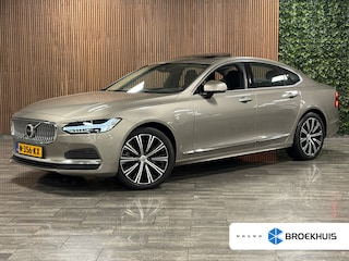 Volvo S90 T8 AWD Recharge Inscription Exclusive Luchtvering | Bowers & Wilkins | Stoelventilatie | Schuifdak | Polestar Engineered | Google Infotainment | Stoelmassage | 360° Camera | Head-Up Display | Adaptieve Cruise Control | Standkachel met Volvo On Call App | Stoel en Stuurwielverwarming | Full LED Meesturende koplampen | Pilot Assist | BLIS Dode Hoek Detectie | Elektrische voorstoelen geheugen | Nappa Lederen bekleding | Zitting verlenging voorstoelen | Gelamineerde/geluidwerende zijruiten | 19 Inch | Keyless Drive | Parkeersensoren voor+achter | Elektrisch bedienbare achterklep | Geïntegreerde zongordijnen achterportieren | Verlichte instaplijsten | DAB Radio | Apple Carplay/Android Auto | Alarm Klasse III | Pebble Grey Metallic |