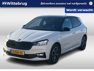 Skoda Fabia 1.0 TSI Monte Carlo / App connect / Digitaal dashboard / Parkeersensoren achter / Fabriekgarantie 04-28 /