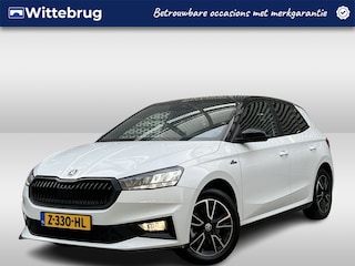 Skoda Fabia 1.0 TSI Monte Carlo / App connect / Digitaal dashboard / Parkeersensoren achter / Fabriekgarantie 04-28 /