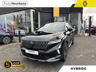 Renault Espace E-Tech full hybrid 200 esprit Alpine 7p. l Meer dan € 4.000 voorraadvoordeel! l 5 jaar gratis fabrieksgarantie! l Uit voorraad leverbaar!