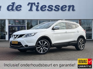 Nissan Qashqai 1.2 Tekna Pano, Trekhaak, Camera, Rijklaar met beurt & garantie!