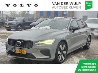 Volvo V60 T8 455PK AWD Ultra Dark | Leder | Trekhaak | Schuifdak |