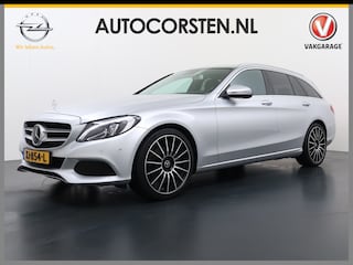 Mercedes-Benz C-klasse Estate 180T 157PK Automaat Premium Plus Trekhaak Adap.Cruise Distronic Plus Navi Ecc Pdc Led Stoelverwarming Elek.Stoelen Elek.Achterklep Isofix Lmv 19" Bluetooth
