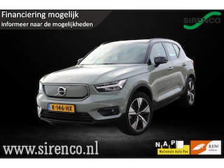 Volvo XC40 Recharge P8 AWD R-Design 3-fase leder trekhaak panoramadak stoel+stuur verwarming pilotassist plus H&K