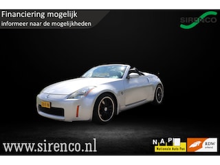 Nissan 350Z Roadster 3.5 V6 280 PK leder navigatie zgan softtop elektrische kap stoelverwarming climate&cruise control NAP