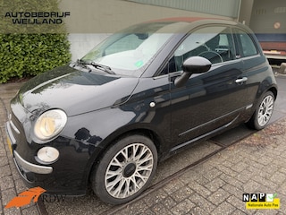 Fiat 500 0.9 TwinAir Turbo Lounge 500C I Clima I NL auto I 16" I Cabrio I Parkeerhulp achter I