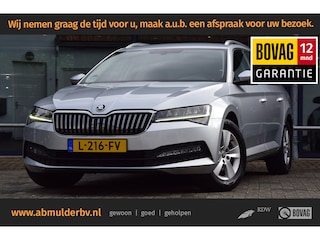 Skoda Superb Combi 1.5 TSI 150PK ACT Business Edition DSG Automaat | Org. NL | BOVAG Garantie | Trekhaak | Lederen Bekleding | Full LED | Apple Carplay/Android Auto | Cruise&Climate Control |
