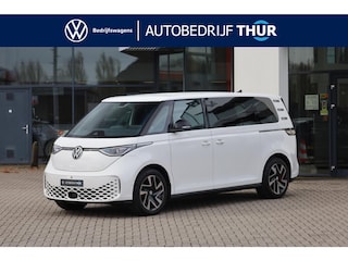Volkswagen ID. Buzz Pro Bulli 86 kWh LWB 7p. 286PK / 210kW LED Matrix IQ.Light, rondomzicht camera, verwarmbare voorruit, navigatie, verwarmbare voorstoelen + stuurwiel, achteruitrijcamera, autonome parkeerfunctie (Park Assist Pro), dodehoekdetectie, 3-zone Climatronic, draadloos telefoon laden, 20'' LMV ' Solna'