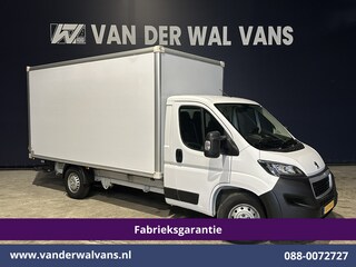 Peugeot Boxer 2.2 BlueHDi 165pk Bakwagen Laadklep Fabrieksgarantie Euro6 Airco | Camera | Cruisecontrol Bijrijdersbank