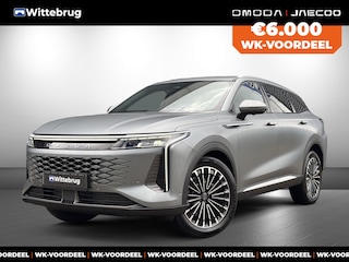 Omoda 9 SHS Premium Plug-In Hybride Automaat met 1100 km Range, Lederen bekleding, Elektrsiche stoelverstelling voor en achter Uit voorraad leverbaar!