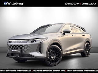 Omoda 9 SHS Premium Black Pack Plug-In Hybride Automaat met 1100 km Range, Black Pack, 21 inch Lichtmetalen velgen, Lederen bekleding, Elektrsiche stoelverstelling voor en achter Uit voorraad leverbaar!