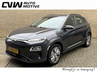 Hyundai Kona EV Comfort 64 kWh | 100% SOH | 3-fase | 37.000km NAP! | Navigatie | Afneembare trekhaak | Adaptieve cruise | Lane assist | Camera | Apple CarPlay | Keyless | LED | DAB | Recent onderhouden!