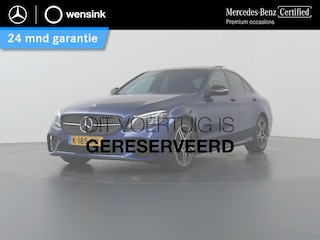 Mercedes-Benz C-klasse 180 Business Solution AMG | Night | Panoramadak | Widescreen | Multibeam LED | Achteruitrijcamera | Stoelverwarming |