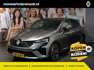 Renault Clio 1.6 E-Tech Full Hybrid 145 techno - Groot scherm - Stoel en stuurverwarming - Draadloze telefoonlader