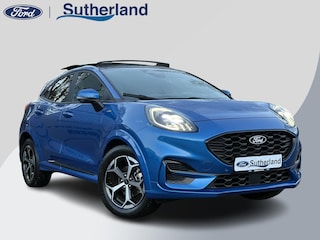 Ford Puma 1.0 EcoBoost Hybrid ST-Line Automaat 125pk | Panoramadak | Trekhaak afneembaar | Winter Pack | Adaptive cruise control  | Elektrische achterklep | Matrix LED | Keyless Entry | Navigatiesysteem | Privacy glass