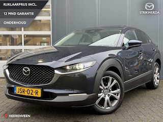 Mazda CX-30 2.0 e-SkyActiv-X M Hybrid Takumi Sunroof | Wit Leder | Nieuw | Voorraad | Incl. Instapvoordeel