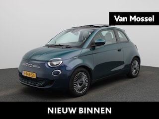 Fiat 500 Icon 42 kWh | Schuifdak! | Automaat | Navigatie | Apple Carplay / Android Auto | Climate Control | Bluetooth | Lichtmetalen Velgen |