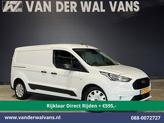 Ford Transit Connect 1.5 EcoBlue 100pk L2H1 *Rijklaar Direct Rijden* Euro6 Airco | 3-Zits | Cruisecontrol | Stoelverwarming | Verwarmde voorruit Parkeersensoren, Bijrijdersbank