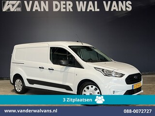 Ford Transit Connect 1.5 EcoBlue 100pk L2H1 *Rijklaar Direct Rijden* Euro6 Airco | 3-Zits | Cruisecontrol | Stoelverwarming | Verwarmde voorruit Parkeersensoren, Bijrijdersbank