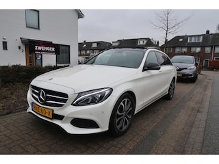 Mercedes-Benz C-klasse Estate 300 Aut NIGHT-PAKKET|PANORAMADAK|TREKHAAK|CAMERA|DODEHOEK|BURMESTER|LED|GOED ONDERHOUDEN