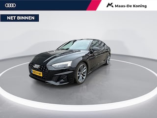 Audi A5 Sportback 35 TFSI 150pk S edition Competition · Camera ·  Apple/Android Car Play  · Navigatie · Virtual Cockpit · 19'' Velgen · Leder/stof