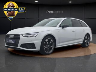 Audi A4 Avant 35 TFSI Sport S line Black Edition | Trekhaak | Navigatie | 18" | Stoelverwarming | Sportstoelen |