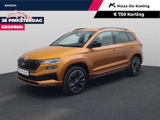 Skoda Karoq 1.5TSI/150PK ACT Sportline DSG · Navigatie · Trekhaak · Apple/Android Car Play · Camera · Einde garantie 11-03-2029 of 60000km.