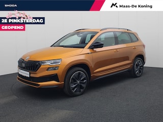 Skoda Karoq 1.5TSI/150PK ACT Sportline DSG · Navigatie · Trekhaak · Apple/Android Car Play · Camera · Einde garantie 11-03-2029 of 60000km.
