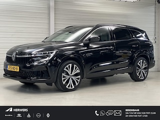 Renault Espace E-Tech full hybrid 200 iconic 7p. / Fabrieksgarantie 04-2027 / 7 persoons / 1.500 kg trekgewicht / Panorama dak / Leder / Elektrische stoelen / Massagefunctie / Elektrische klep / Harman Kardon Audio / Navi / Camera 360° / 20" LM wielen All Season banden /