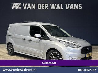 Ford Transit Connect 1.5 EcoBlue 120pk Automaat L2H1 Euro6 Airco | 3-Zits | 2x zijdeur | Camera | Navigatie | Cruisecontrol LM Velgen, Trekhaak, Parkeersensoren, Bijrijdersbank