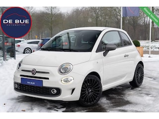 Fiat 500 TwinAir Turbo Sport|Org NL|2e Eig|NAP|Leder|LED|Black Edition|Cruise|Volledig Onderhouden