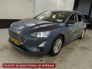 Ford Focus Wagon 1.0 Hybrid Titanium X Business 1e Eigenaar | Volledig Onderh | BTW | NL-Auto | Winterpack | Camera | Navi | Elek Klep | Carplay | LED | DAB | PDC | Start/Stop | Hill-Hold