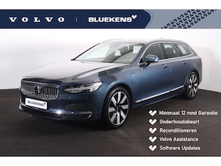 Volvo V90 T6 Recharge AWD Plus Dark - IntelliSafe Assist & Surround - 360º Camera - Harman/Kardon audio - Adaptieve LED koplampen - Verwarmde voorstoelen & stuur - Parkeersensoren voor & achter - Elektr. bedienb. voorstoelen met geheugen - 19' LMV