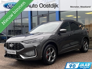 Ford Kuga 2.5 PHEV ST-Line X 243PK Elek. Trekhaak AGR Stoelen Adaptieve Cruise 2100KG Trekgewicht Winterpack Camera Blind-Spot Navi Climate B&O *Compleet*