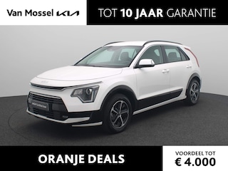 Kia Niro 1.6 GDi Hybrid DynamicLine | Navigatie | Climate Control | Lm velgen | Parkeersensoren | Camera | Voorraad in diverse kleuren!!!