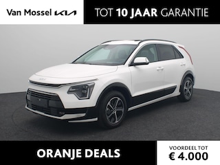 Kia Niro 1.6 GDi Hybrid DynamicPlusLine Leder | Stoelverwarming | Open Dak | Diverse kleuren uit voorraad leverbaar!