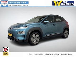 Hyundai Kona EV Fashion 64kWh SOH 100% | 3-Fase | Navi | Camera | Half Leer