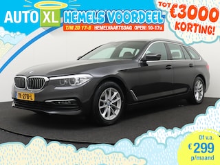 BMW 5-serie Touring 520i 184 PK Executive Trekhaak Leder Cruise