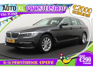 BMW 5-serie Touring 520i 184 PK Executive Trekhaak Leder Cruise